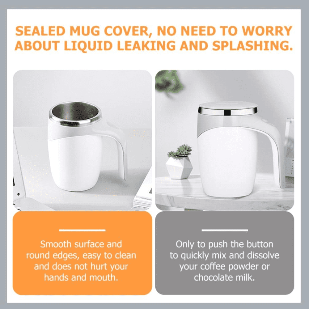 Sealed Mug - No Leakage